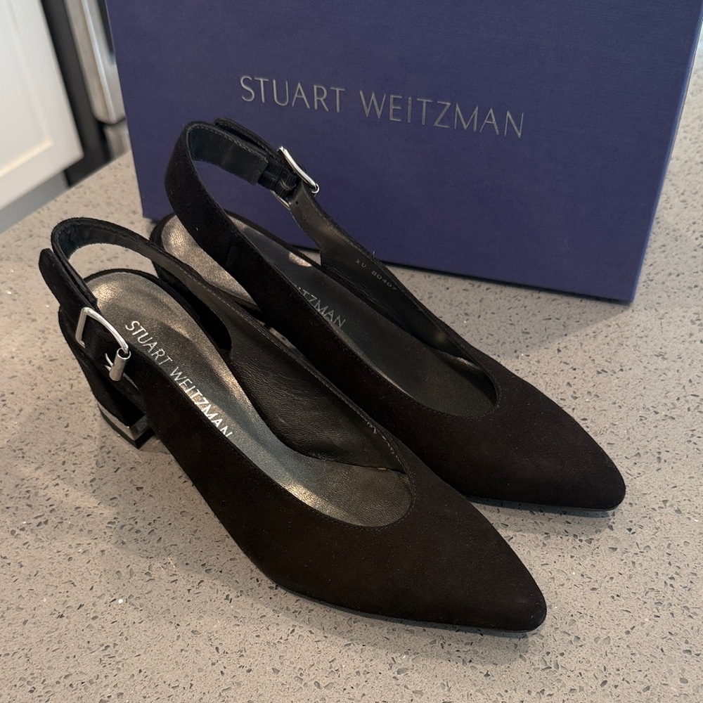NEW STUART WEITZMAN WOMAN HEEL SHOES SIZE 7.5